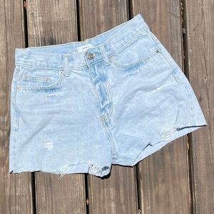 Forever 21 Light Wash Denim Shorts